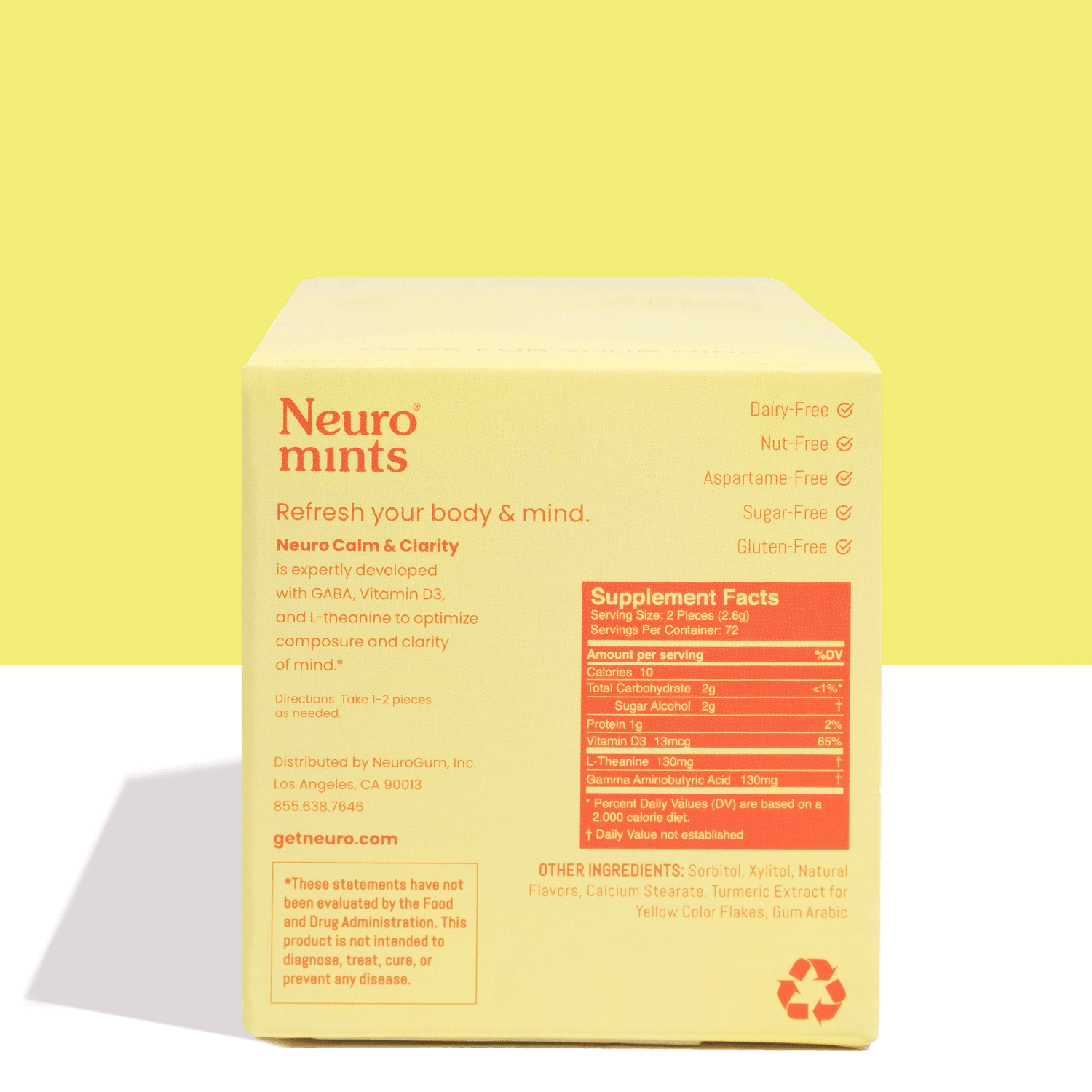 Calm & Clarity Mints by Neuro - Touchy Feely