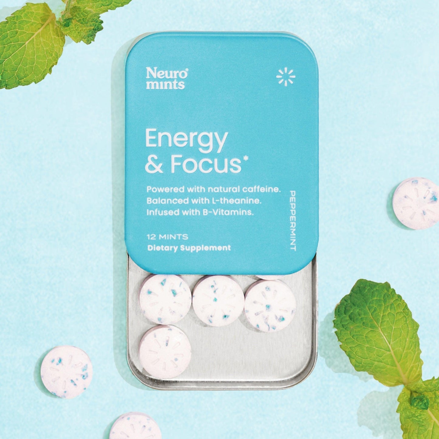 Energy and Focus Mints by Neuro - Touchy Feely