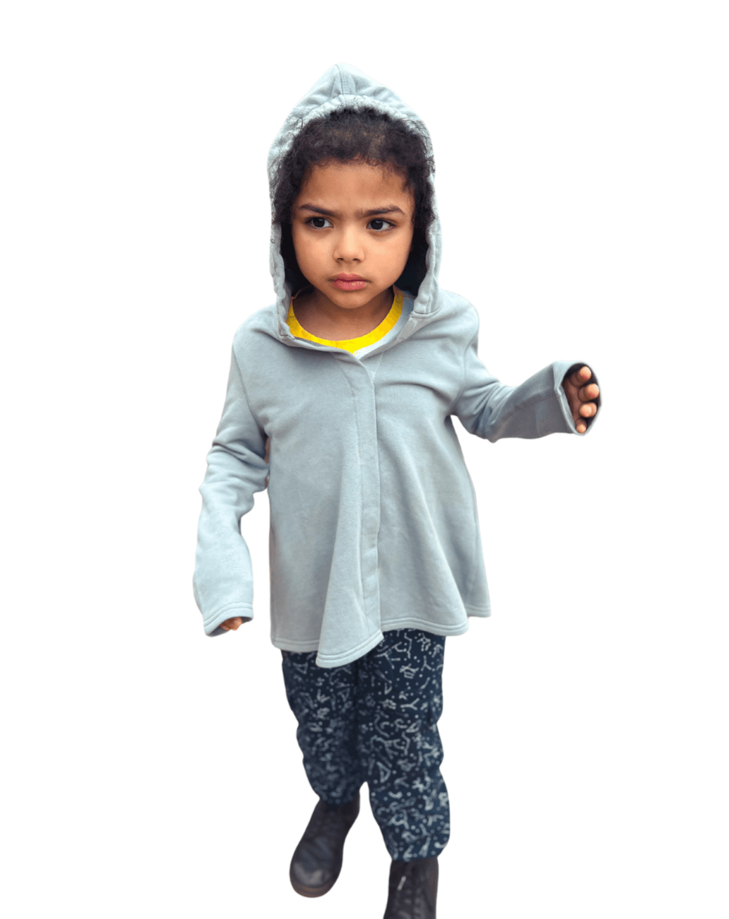 Sound Reducing Sensory Hoodie - Touchy Feely