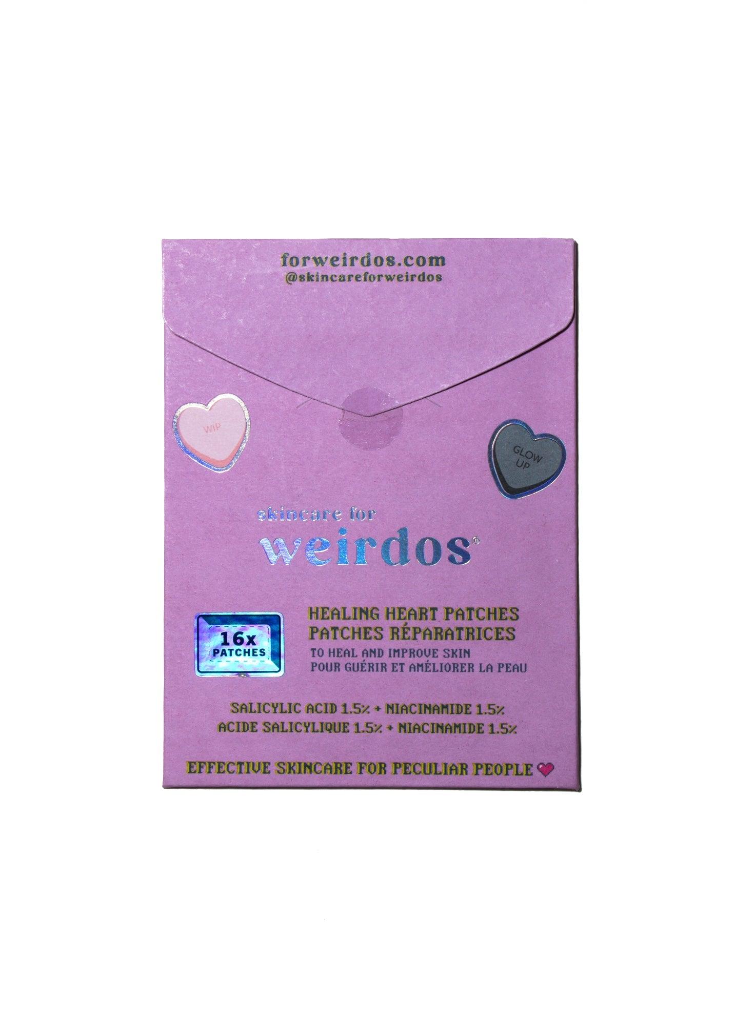 The Starter Pack - Healing Heart Patches by Skincare for Weirdos - Touchy Feely