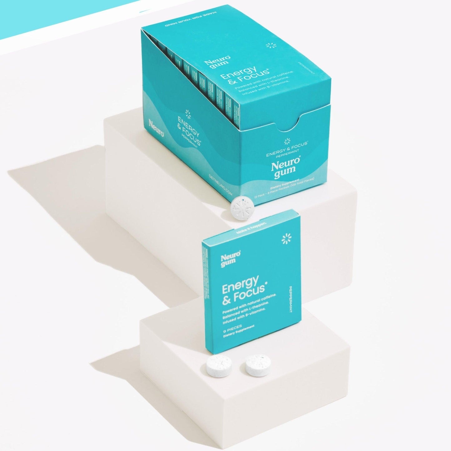 Energy and Focus Gum by Neuro - Touchy Feely