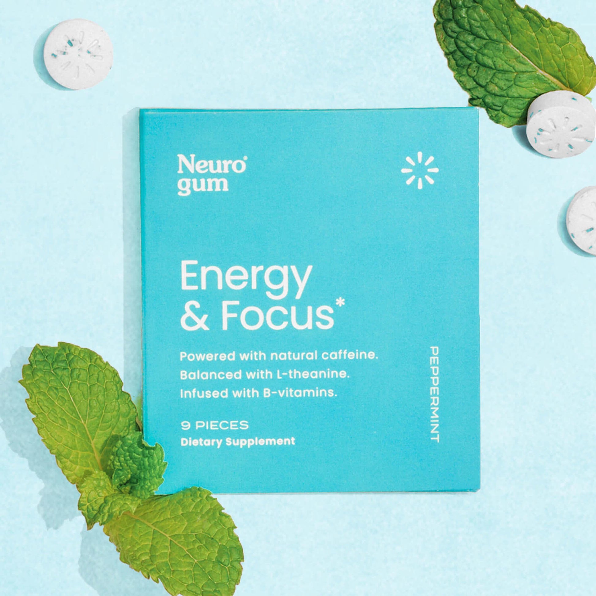 Energy and Focus Gum by Neuro - Touchy Feely