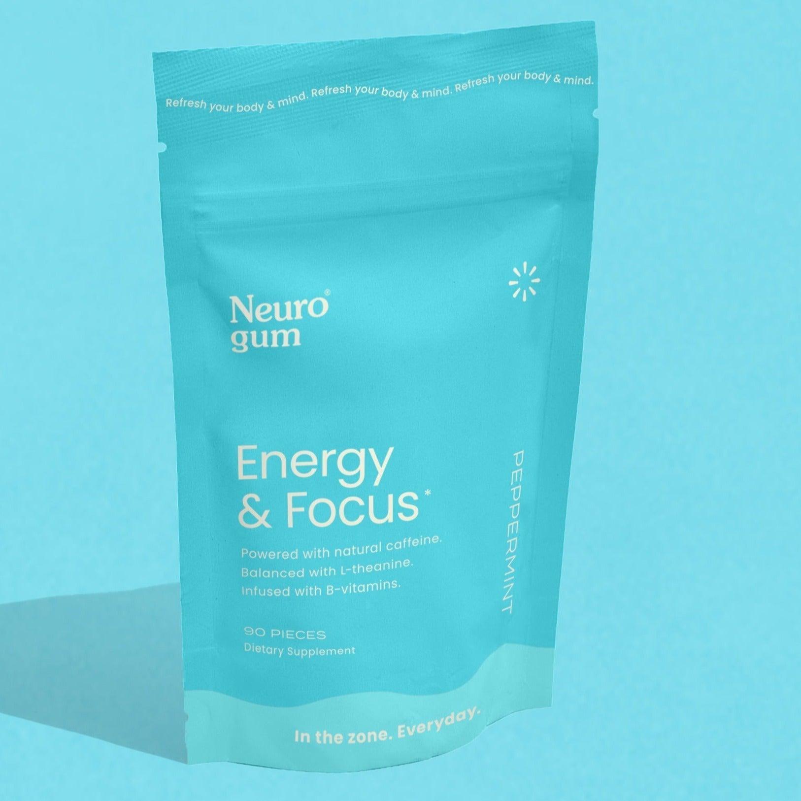 Energy and Focus Gum by Neuro - Touchy Feely