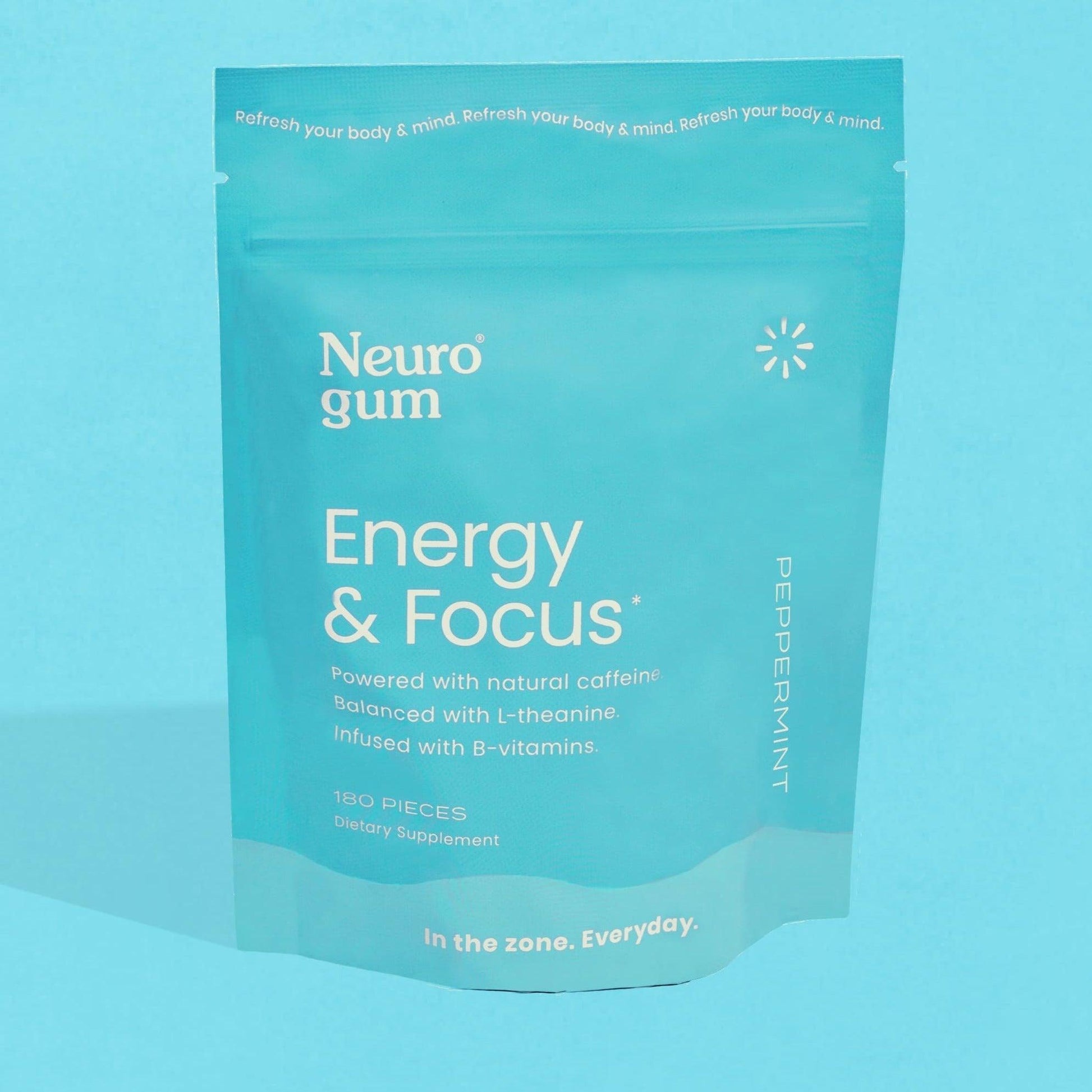 Energy and Focus Gum by Neuro - Touchy Feely