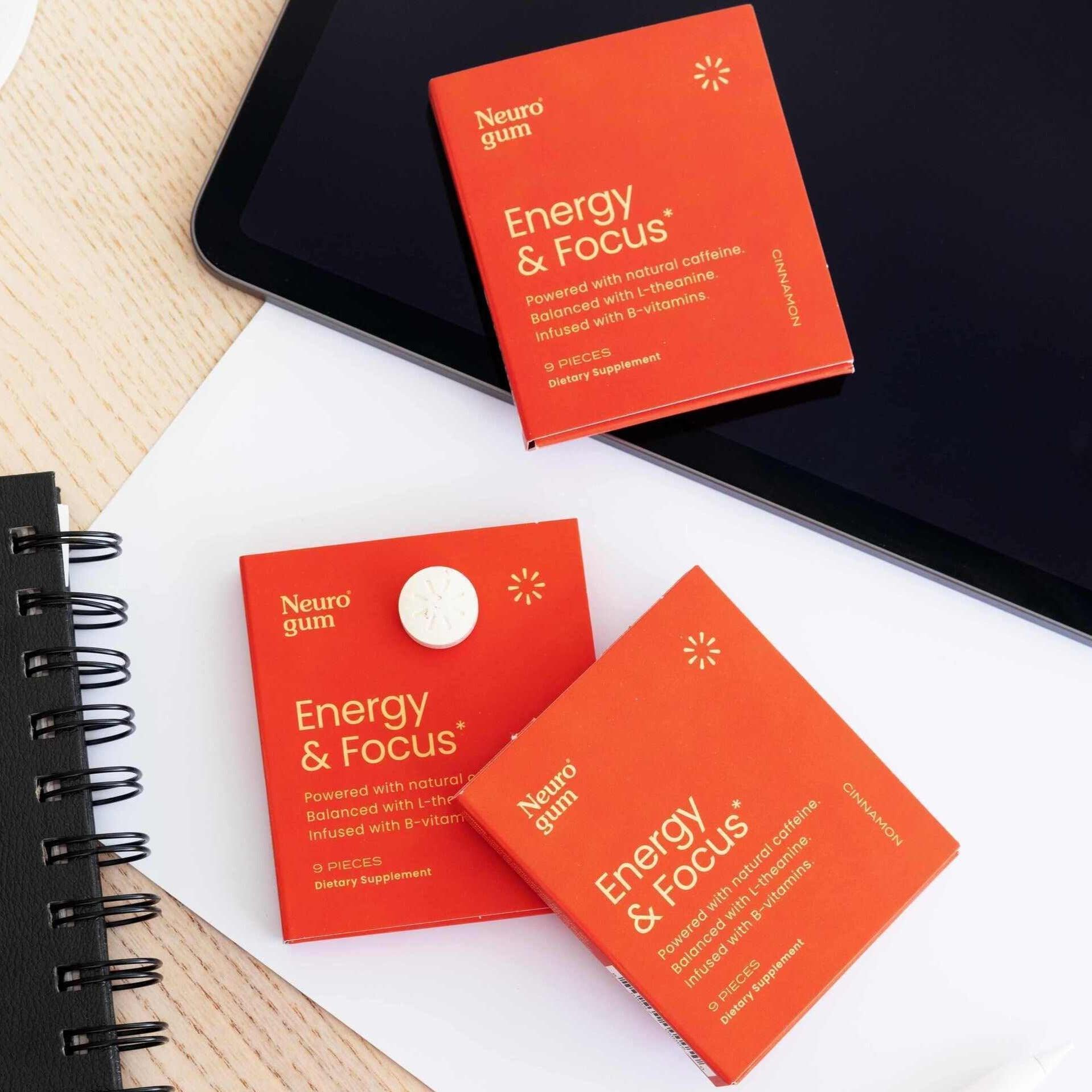 Energy and Focus Gum by Neuro - Touchy Feely